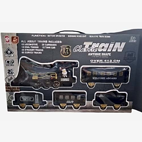 RAYLI TREN CLASSİC 17 PCS 412 CM8540C *10