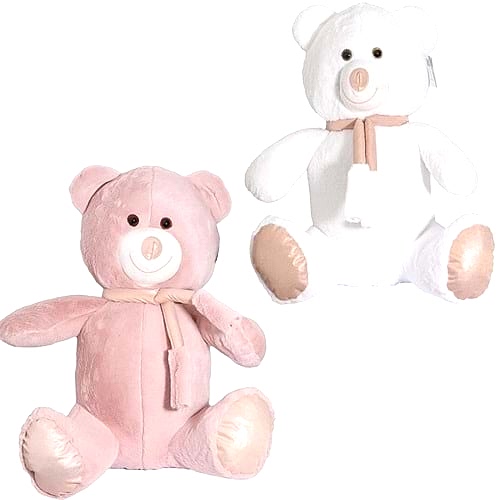 PELUŞ ATKILI AYICIK 80 CM POL-1020 *13